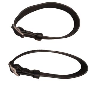 Coach Leather Wrist Adjustable Cuffs For Wrist